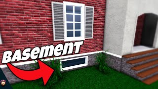 How YOU Can Make Basements Like THIS In Bloxburg [upl. by Ingrid]