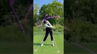 우아앙 샤샤샷 🩵  KLPGA 한정은 프로 golfswing golf koreagolf [upl. by Hayne529]