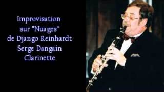 Django Reinhardt Improvisation sur Nuages Serge Dangain Jean Luc Béranger [upl. by Dee Dee]