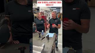 How To Refill a MagTorch® Butane Torch 22 [upl. by Anyad]