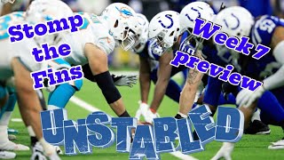 E35 Stomp the Fins  Unstabled nfl football reaction colts dolphins fortheshoe phinsup [upl. by Amabelle]