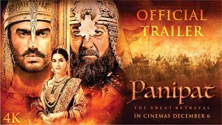 Panipat  Official Trailer  Panipat Movie Trailer  Sanjay Dutt  Arjun Kapoor  Kriti Sanon [upl. by Nnaylrebmik555]