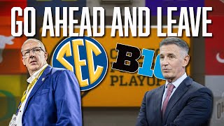 What Happens If the SEC amp Big Ten Leave amp Form Their Own League  CFP [upl. by Lucais]