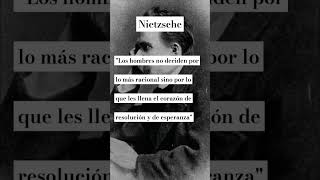 Nietzsche  ¿Cómo decidimos frases reflexiones filosofia [upl. by Durstin]