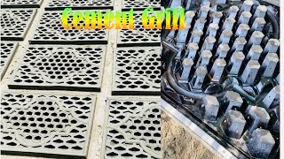 Cement Grill Making Process  StepbyStep Guide [upl. by Ennyroc332]