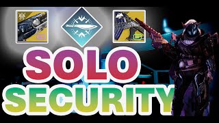 Deep Stone Crypt Solo Security Before I know how to do the raid [upl. by Lesnah]