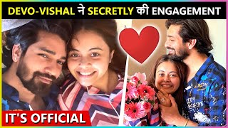 WOW Devoleena amp Vishal Get Secretly Engaged  Its Official [upl. by Ydok]