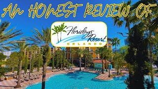 An Honest Review of Floridays Resort in Orlando FL Near Seaworld amp Aquatica [upl. by Annodahs]