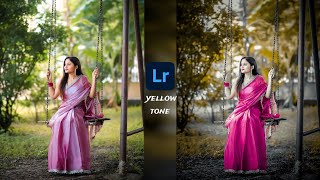 Lightroom yellow colour tone photo editing  Lightroom photo editing  lr photo editing tamil [upl. by Sterrett889]