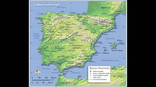 Geographical conditions of the Iberian Peninsula [upl. by Knudson]