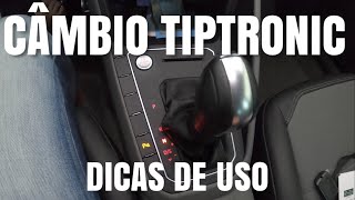 COMO UTILIZAR O CÁMBIO TIPTRONIC DA MANEIRA CORRETA [upl. by Nonnaer]