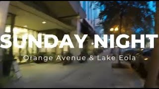 GoPro Rollerblading Sunday Night Orlando Nightlife [upl. by Mihe]