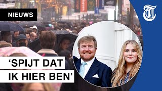 Antwerpen vol met Nederlanders ‘Tja koningshuis geeft ook feest [upl. by Naesal]