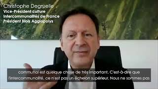 quotPolitiques culturelles intercommunalesquot  létude présentée par Christophe Degruelle [upl. by Dagmar]