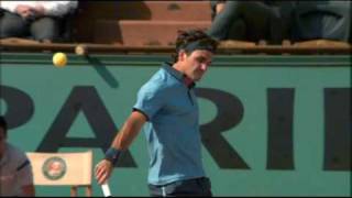 Roger Federer in Super Slow Motion Again [upl. by Okorih]