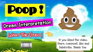 WHAT IS NEW Poop Dream Meaning amp Predictions [upl. by Oicatsana]