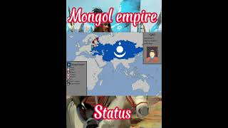 Mongol empire Status mongolia empire history onlyeducation conflict viral shorts [upl. by Barty]