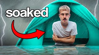 My Tent FLOODED Whilst BikePacking Europe [upl. by Ij]