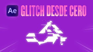 Cómo HACER EFECTO GLITCH en After Effects  EDÍTALO a tu GUSTO 💥 [upl. by Ruon]