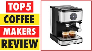 Top 5 Best Coffee Makers In 2024  Best Espresso Machines [upl. by Akceber]