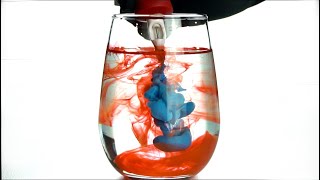 Slow Motion Tattoo Ink Into Water [upl. by Artemed]