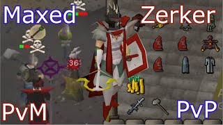 OSRS Maxed Zerker PvPPvM 4 PvP WorldsCorping And Bandos [upl. by Pederson]