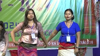 TOKMAKARIK BAPTISH CHURCH GROUP DANCE  THE 11th MUSICAL MEETS 2024  BARKATHAL BC [upl. by Lucic]