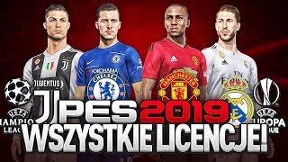 PES 2019 ZE WSZYSTKIMI LICENCJAMI ⚽ JAK TO ZROBIĆ [upl. by Farro]