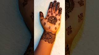 New Mandala Desing henna mahedidesign youtubeshorts hennaart viralshort hennahouse artwork [upl. by Aimahc]