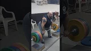 deadlift grip with 4 fingers 15x180kg [upl. by Sivi]