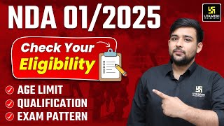 NDA 1 2025 Eligibility NDA Exam Age Limit  Exam Pattern  Complete Details  Ankit Sir [upl. by Ohcirej]