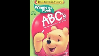 Disney Learning Adventures Winnie the Pooh  ABCs Discovering Letters and Words 2004 DVD Overview [upl. by Ellienad612]