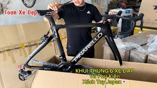 Khui Thùng 6 Xe Đạp Pinarello Colnago Cannondale Specialized Và Phụ Kiện Xe Đạp Mới Về [upl. by Ladnor]