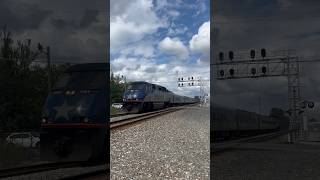 Amtrak Piedmont Train 77 through Raleigh NC [upl. by Cresida]