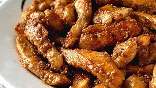 Pollo con sésamo frito al estilo chino  Receta fácil rápida y económica [upl. by Esilrahc]