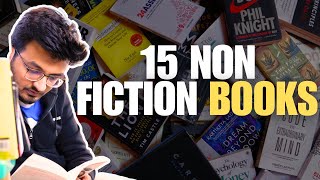 15 Amazing Non Fiction Books summarized in one minute or less 🎯 [upl. by Skiest971]