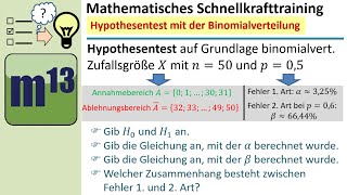 Hypothesentest  Verständnisaufgaben  MSTSerie [upl. by Leandra]