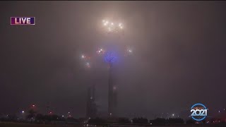 Lone Star NYE 2021 Full Fireworks show [upl. by Asilanom]