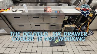 THE DELFIELD SIX DRAWER COOLER IS NOT WORKING [upl. by Randolf]