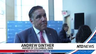 Mayors Bridge Partisan Differences Mayor of Columbus Ohio [upl. by Uok]