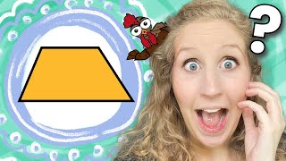 What is a trapezoid  Quadrilaterals for Kids [upl. by Nawuj]