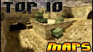 Top 10 Most Popular Maps in Counter Strike 16 [upl. by Tsan]