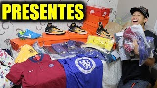 MOSTRAMOS TODOS OS KITS QUE GANHAMOS DA NIKE [upl. by Barraza]