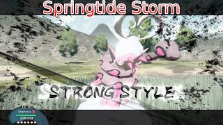 Enamorus uses Springtide Storm Pokémon Legends Arceus [upl. by Eynobe]