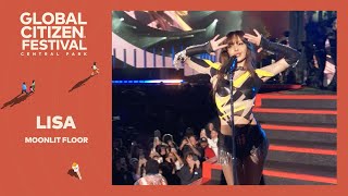 LISA debuts Moonlit Floor  Global Citizen Festival NYC 2024 [upl. by Atinnod739]