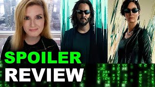 The Matrix Resurrections SPOILER Review  Easter Eggs Ending Explained [upl. by Eerised]