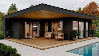 Mini CASA 63 m² ULTRAMODERNO y Elegante [upl. by Nivled]