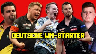 Die Deutschen bei der DARTSWM Deutschen Profis im CHECK [upl. by Darill]