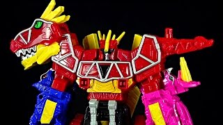 Dino Charge Megazord Review Power Rangers 2015 [upl. by Scrope]