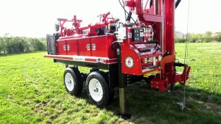 Mobile Drill B48 on Trailer [upl. by Noruq249]